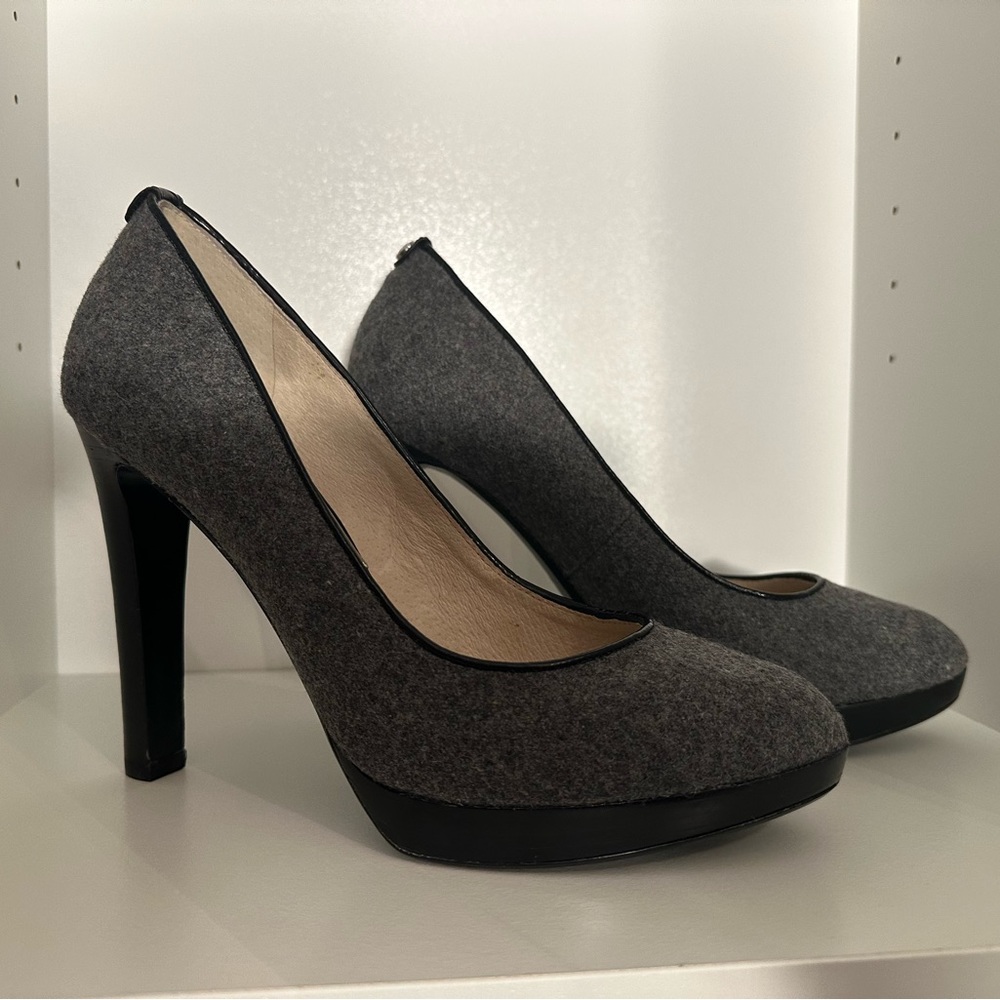 Michael Kors Adena Grey flannel pumps - BNIB
